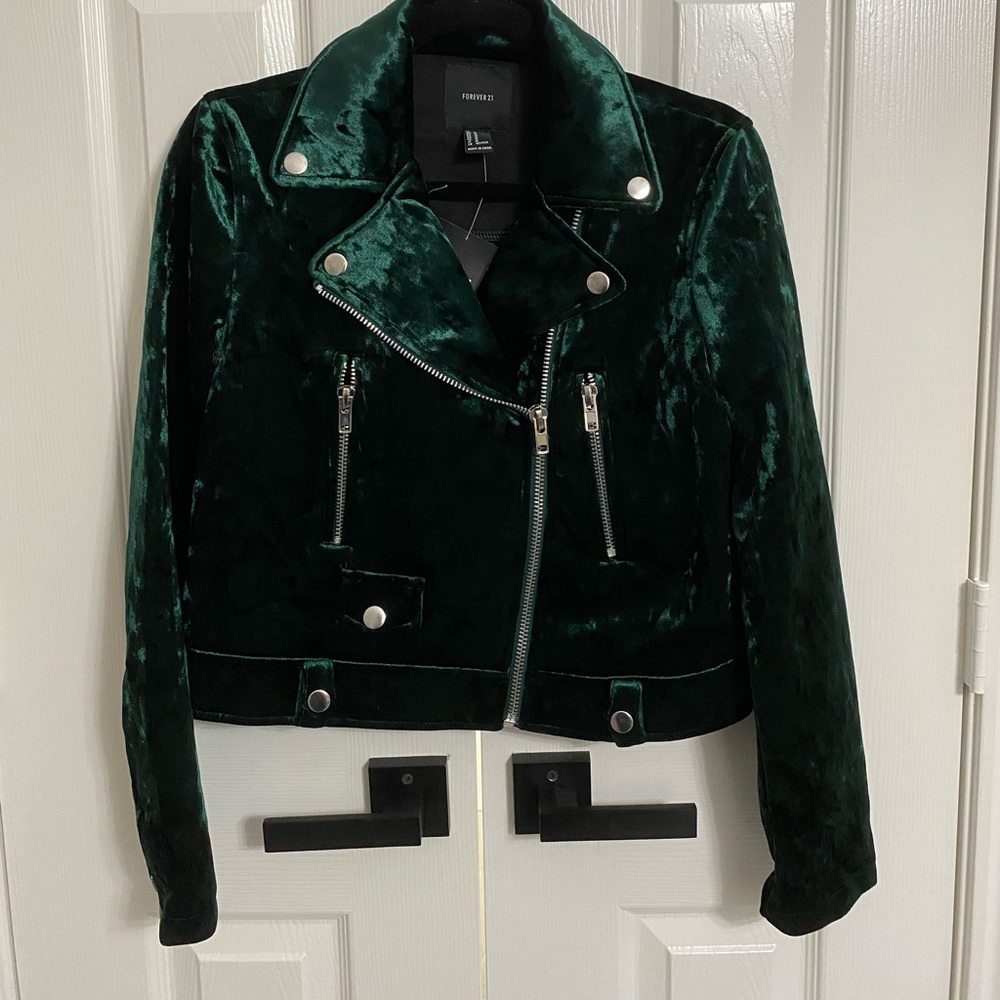 Emerald Moto jacket